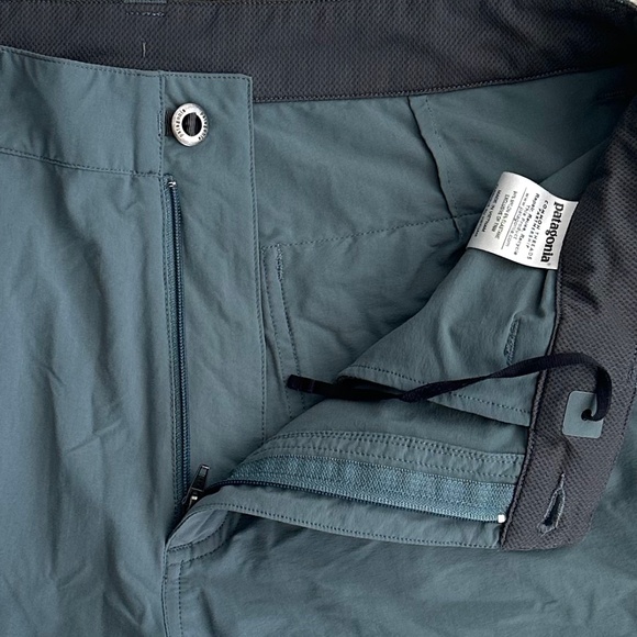 Patagonia Men's Quandary Hiking Shorts Nouveau Green 34 Outdoors Casual Trail - Picture 6 of 16